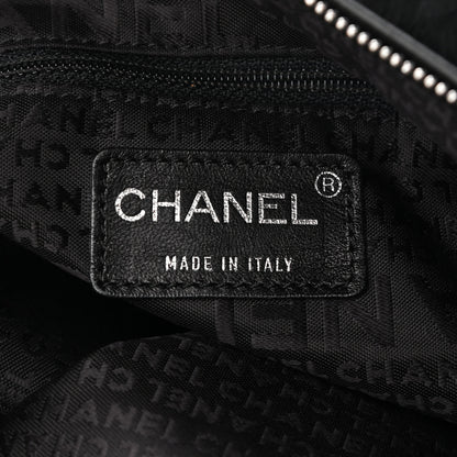 Chanel Lapin Rabbit Fur Shoulder Bag Black 6 of 11