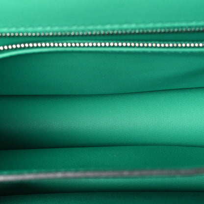 Hermes Swift Toile H Berline Constance 24 Menthe 5 of 11