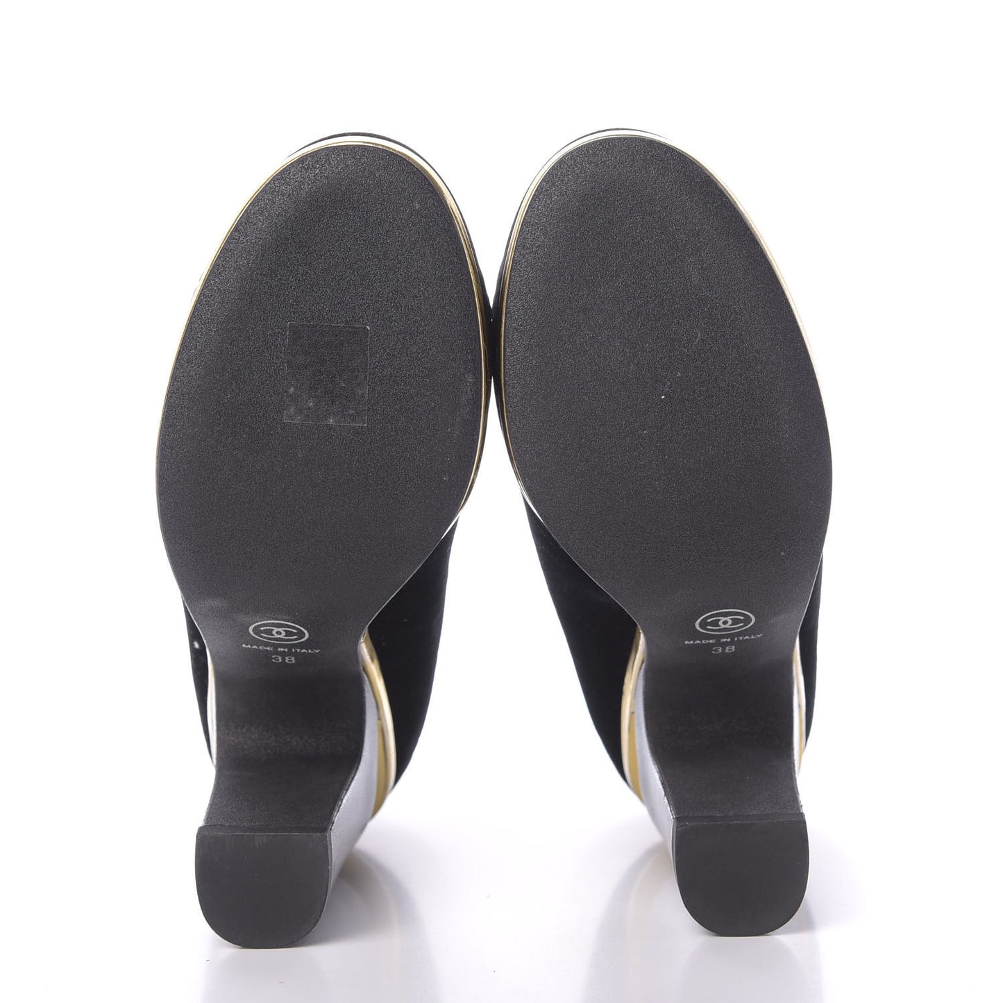 Velvet Satin Cap Toe Pearl Pumps 38 Black