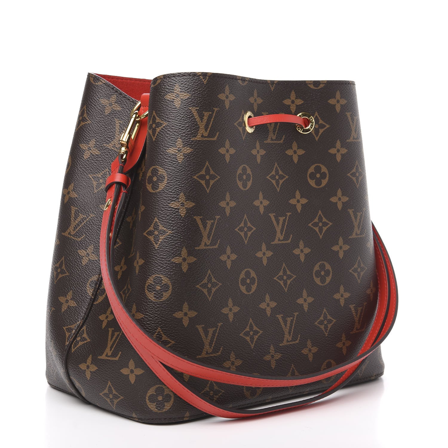 Louis Vuitton Monogram Neonoe MM Coquelicot 2 of 8