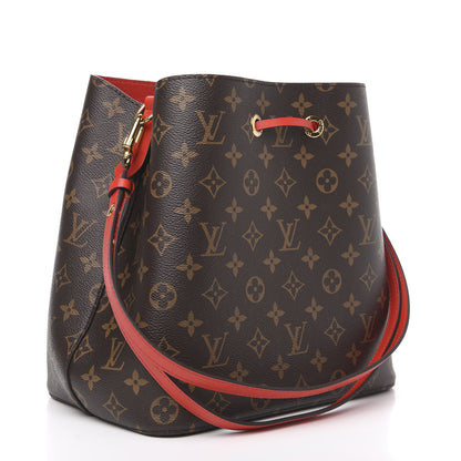 Louis Vuitton Monogram Neonoe MM Coquelicot 2 of 8