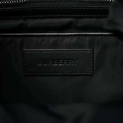 Burberry Nylon Logo Print Medium Rucksack Backpack Black 5 of 8