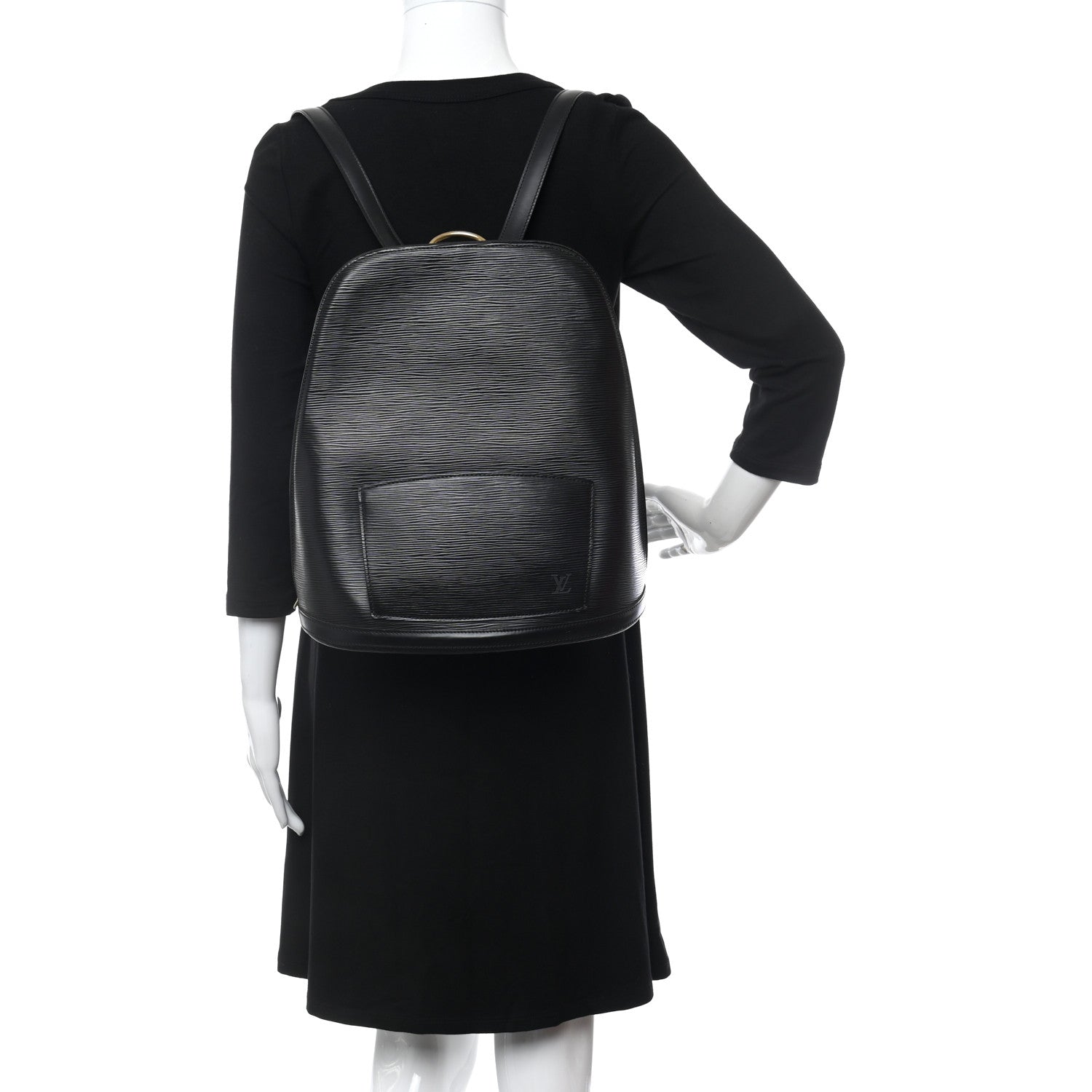 Louis Vuitton Epi Gobelins Backpack Black 2 of 9