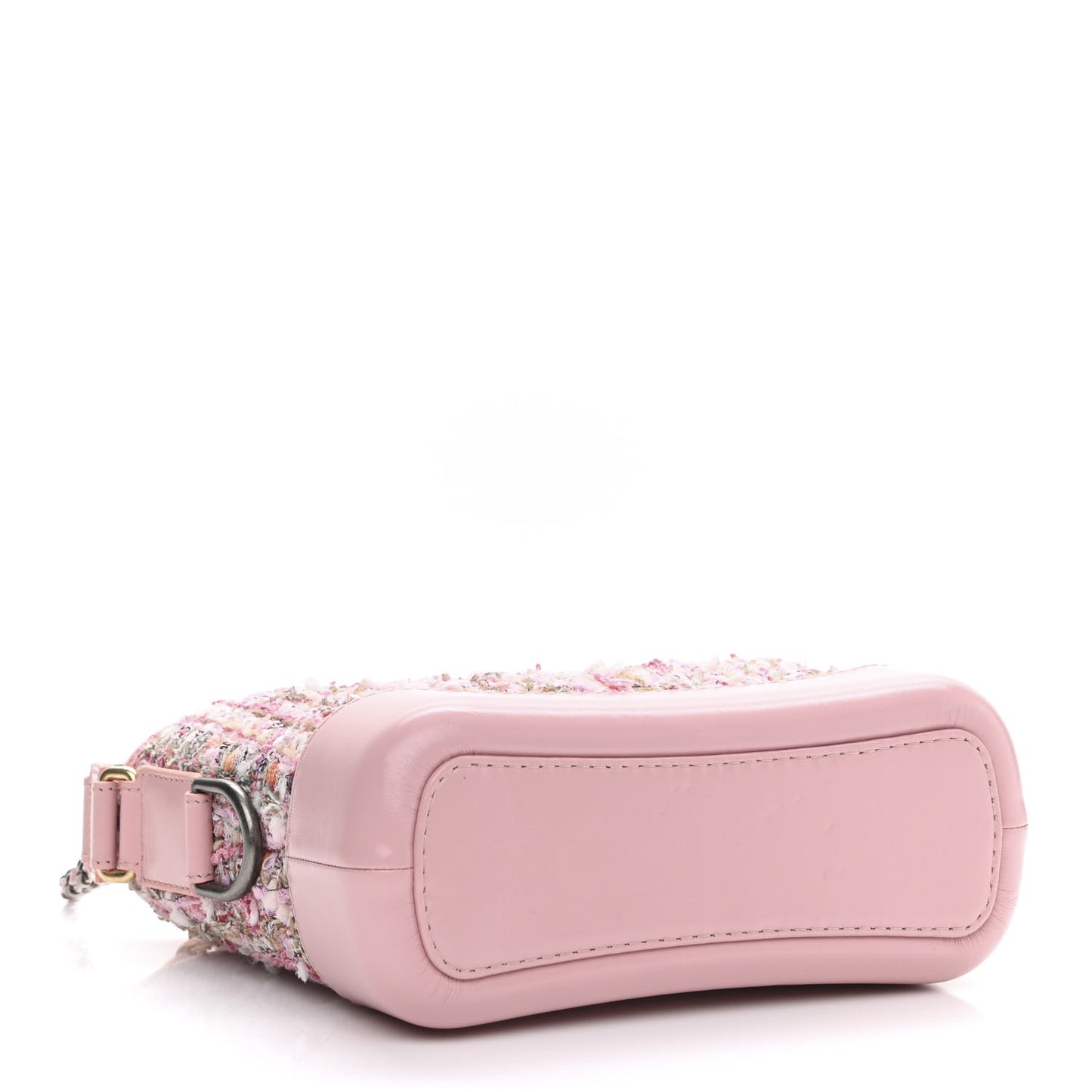 Tweed Calfskin Small Gabrielle Hobo Light Pink