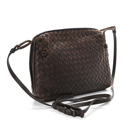 Bottega Veneta Nappa Intrecciato Nodini Crossbody Messenger Quetsche 3 of 9
