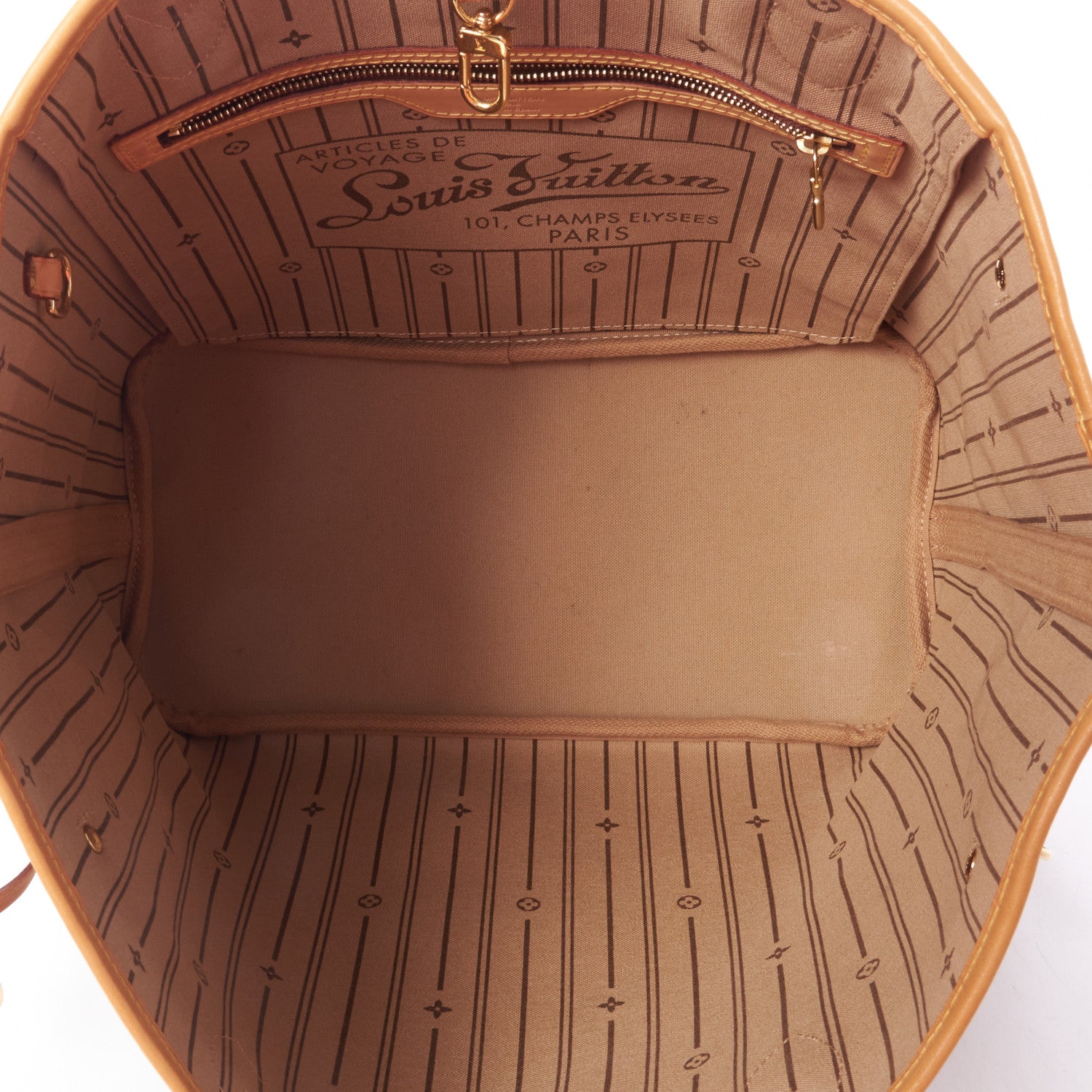 Louis Vuitton Monogram Neverfull MM 7 of 9