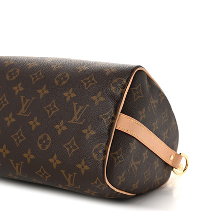 Louis Vuitton Mon Monogram Speedy Bandouliere 25 Fauve Safran Yellow 9 of 10