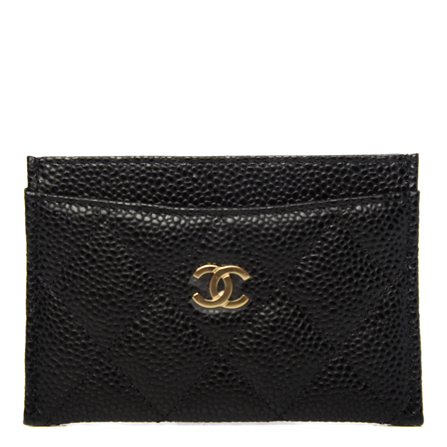 Chanel Caviar Quilted Card Holder Black 1 of 9
