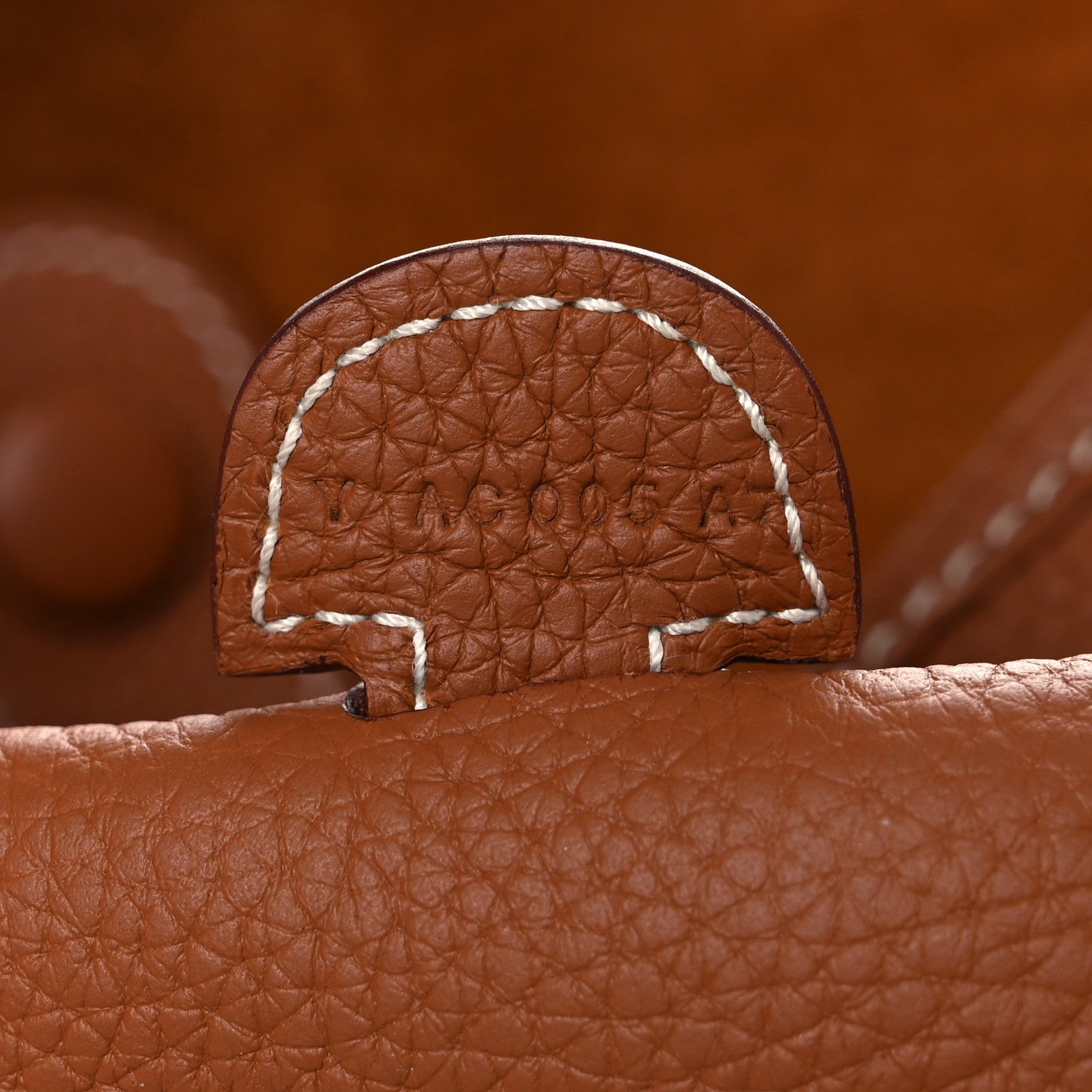 Hermes Taurillon Clemence Evelyne III PM Gold 7 of 11