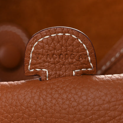 Hermes Taurillon Clemence Evelyne III PM Gold 7 of 11