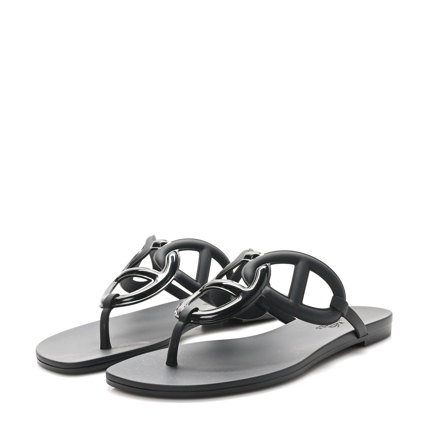 Rubber Womens Egerie Sandals 37 Black
