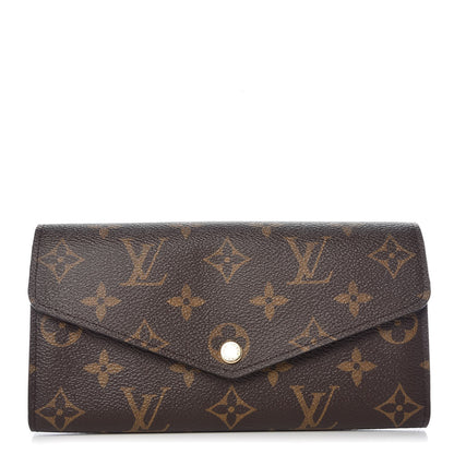 Louis Vuitton Monogram Sarah Wallet NM 1 of 7