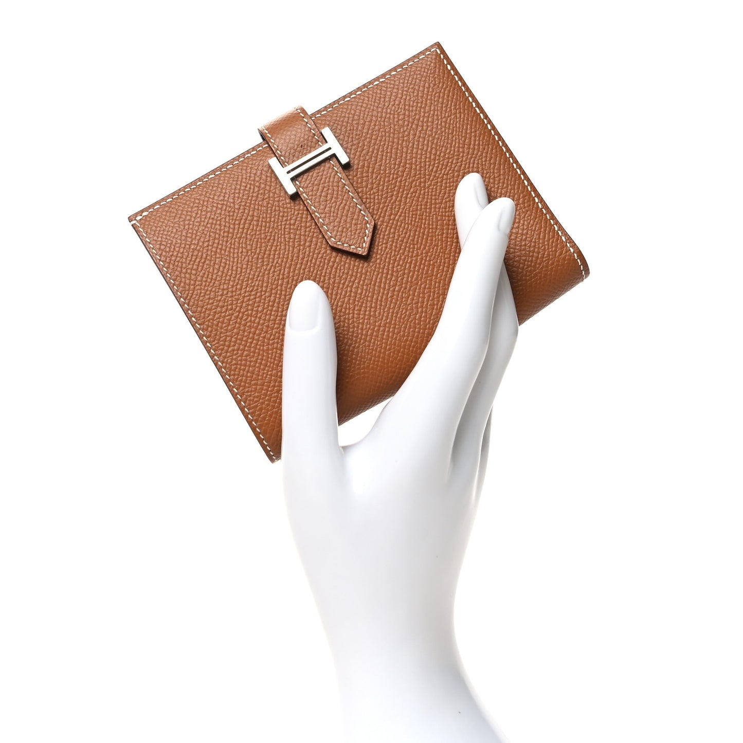 Epsom Bearn Compact Wallet Gold
