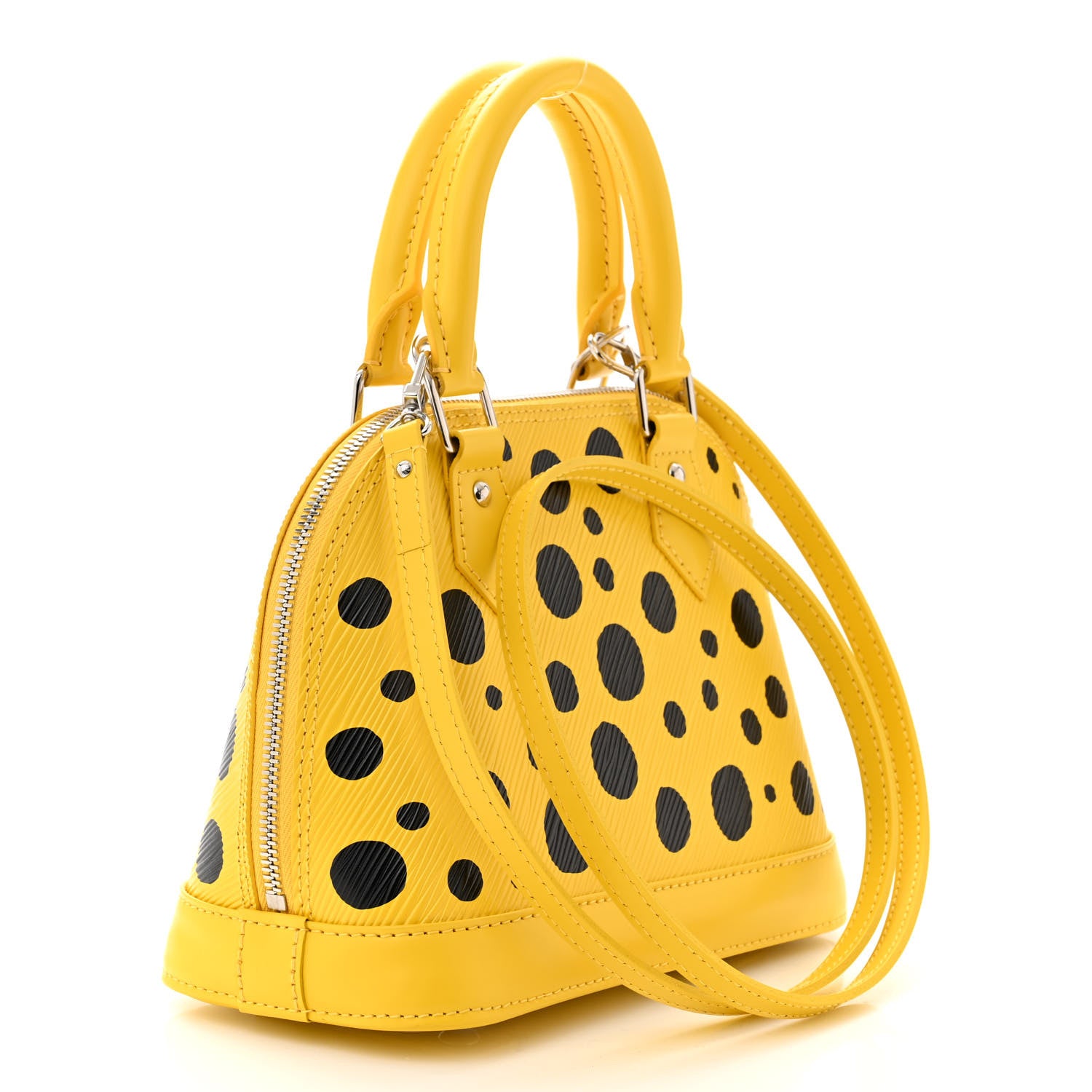 Louis Vuitton LOUIS VUITTON LV X YK Epi Alma BB Yellow Black 3 of 10