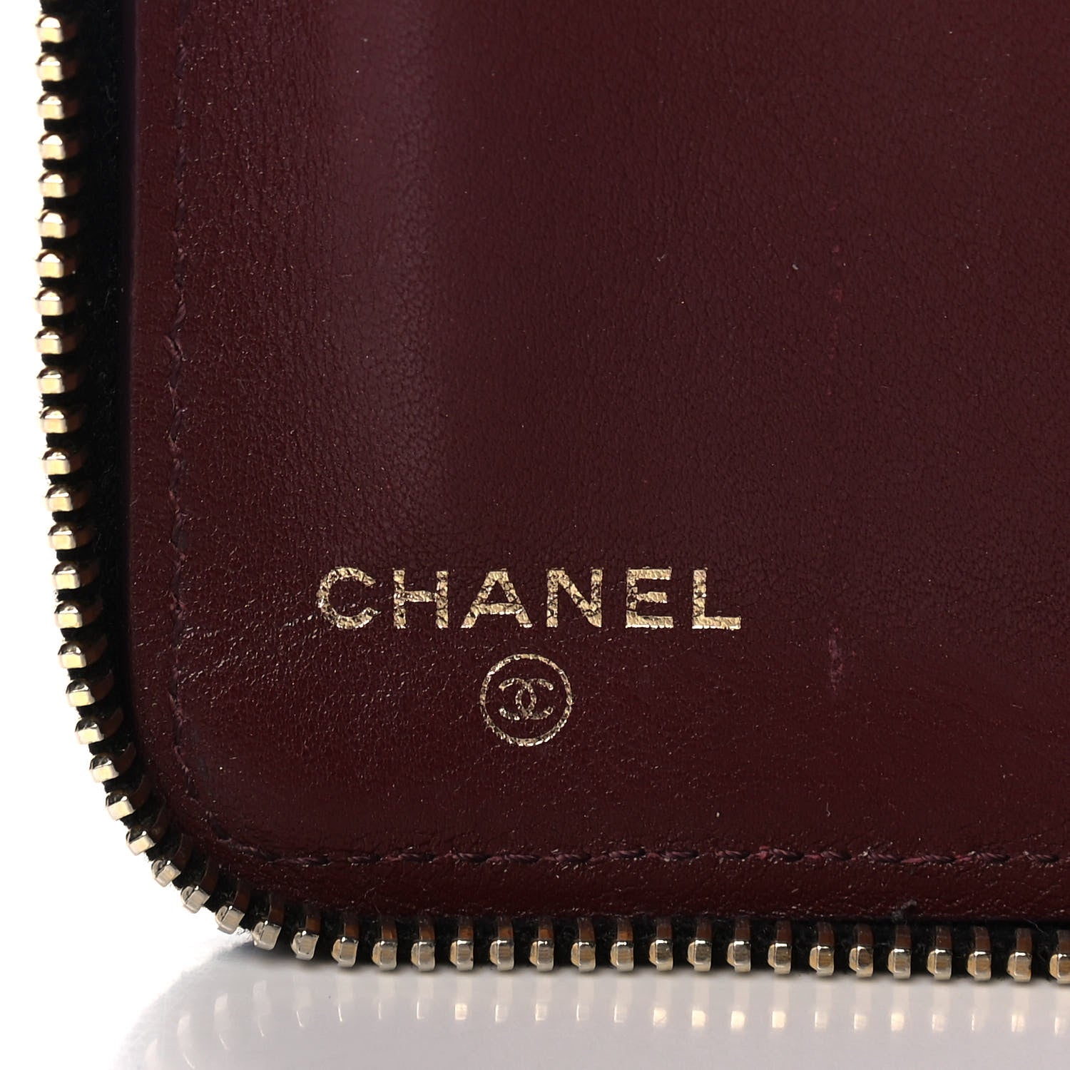 Chanel Caviar Quilted Large Zip Around Organizer Wallet Black 8 of 14