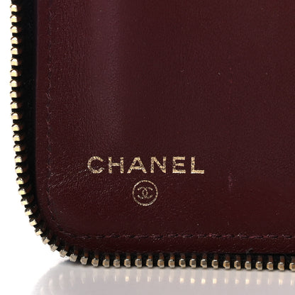 Chanel Caviar Quilted Large Zip Around Organizer Wallet Black 8 of 14