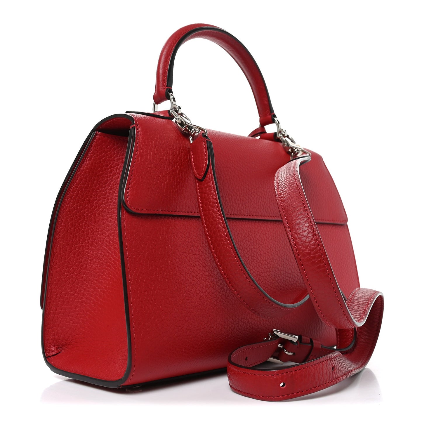 Taurillon Blush Rejane PM Red