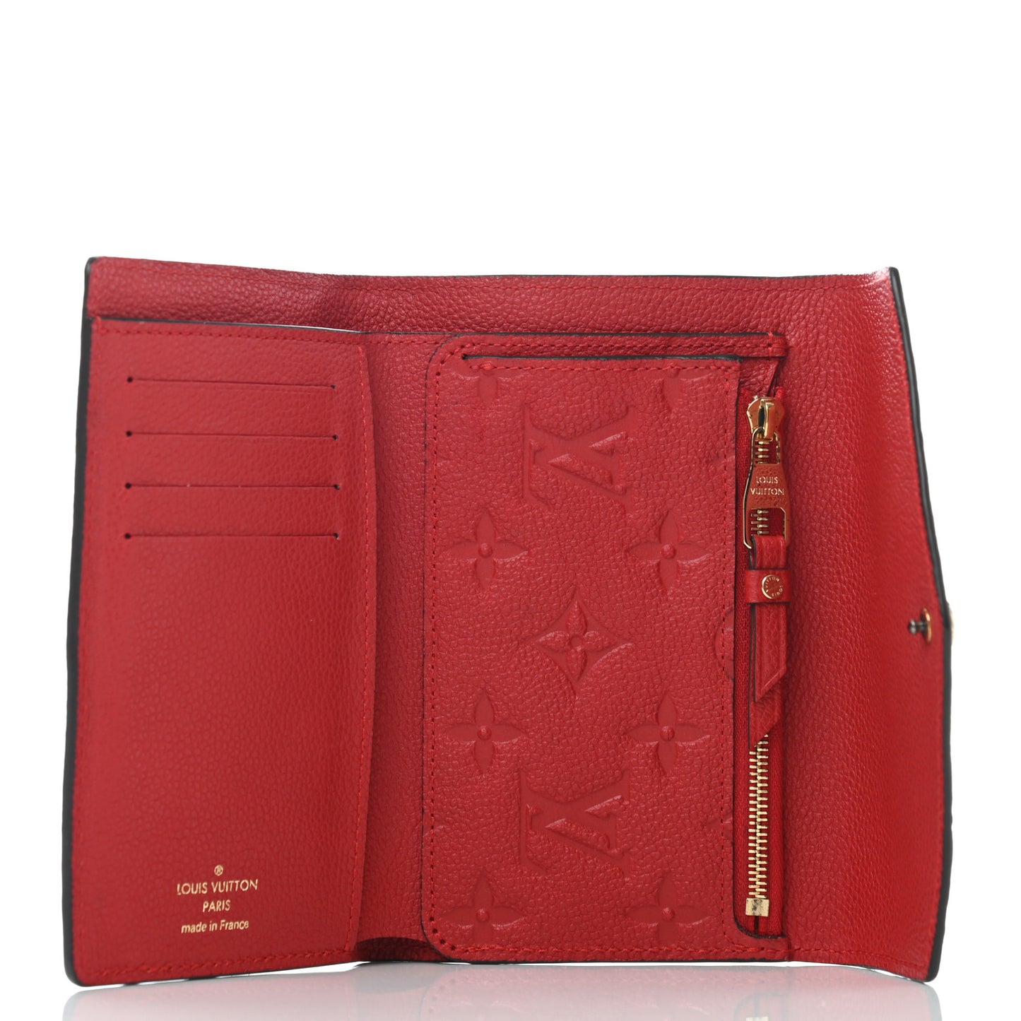 Empreinte Compact Curieuse Wallet Cherry