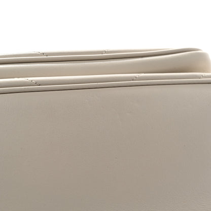 Saint Laurent Lambskin Matelasse Monogram Medium Niki Chain Satchel Crema Soft 11 of 11