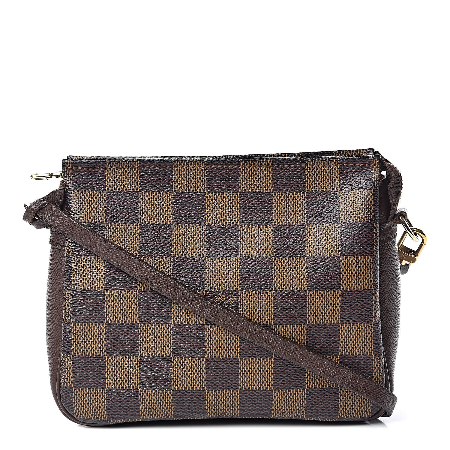 Louis Vuitton Damier Ebene Trousse Make Up Bag Pochette 1 of 14