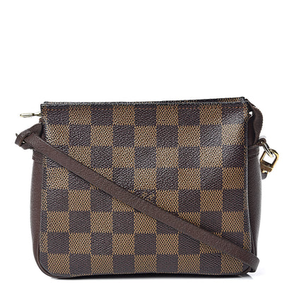 Louis Vuitton Damier Ebene Trousse Make Up Bag Pochette 1 of 14