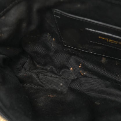 Saint Laurent Lambskin Quilted Maxi Icare Shopping Tote Black 14 of 22