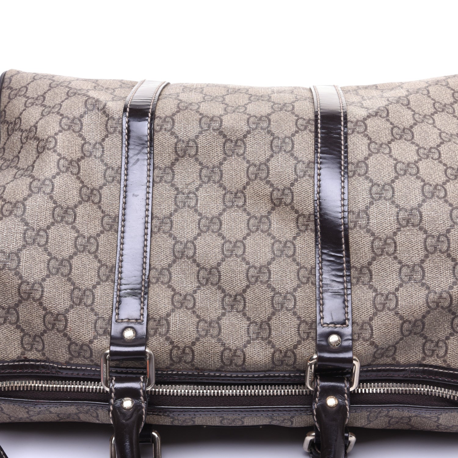 Gucci GG Plus Monogram Medium Joy Boston Dark Brown 12 of 14