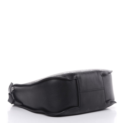 Louis Vuitton Cuir Plume Very Hobo Black 4 of 14