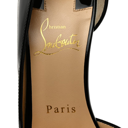Christian Louboutin Patent Iriza 100 Pumps 36 Black 6 of 9