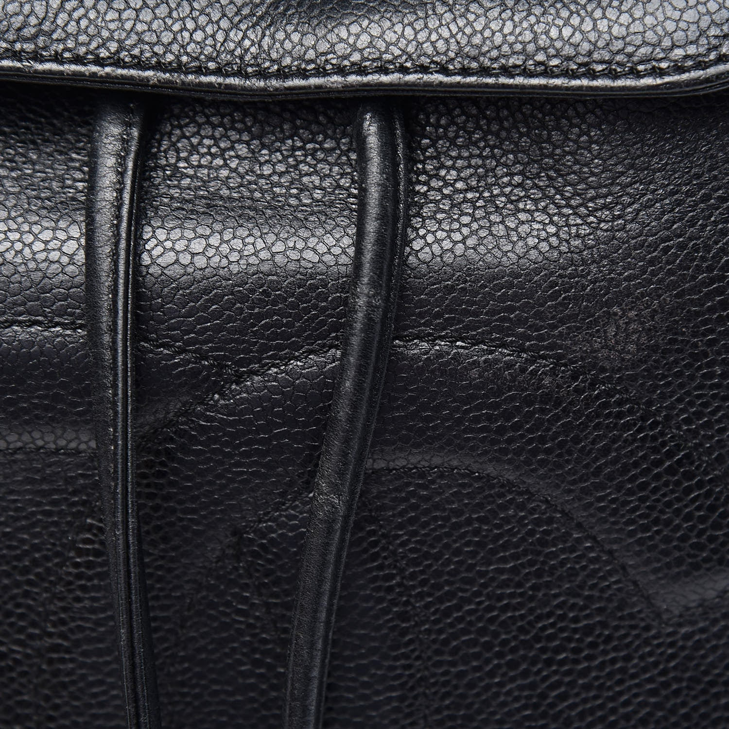 Chanel Caviar CC Backpack Black 11 of 29