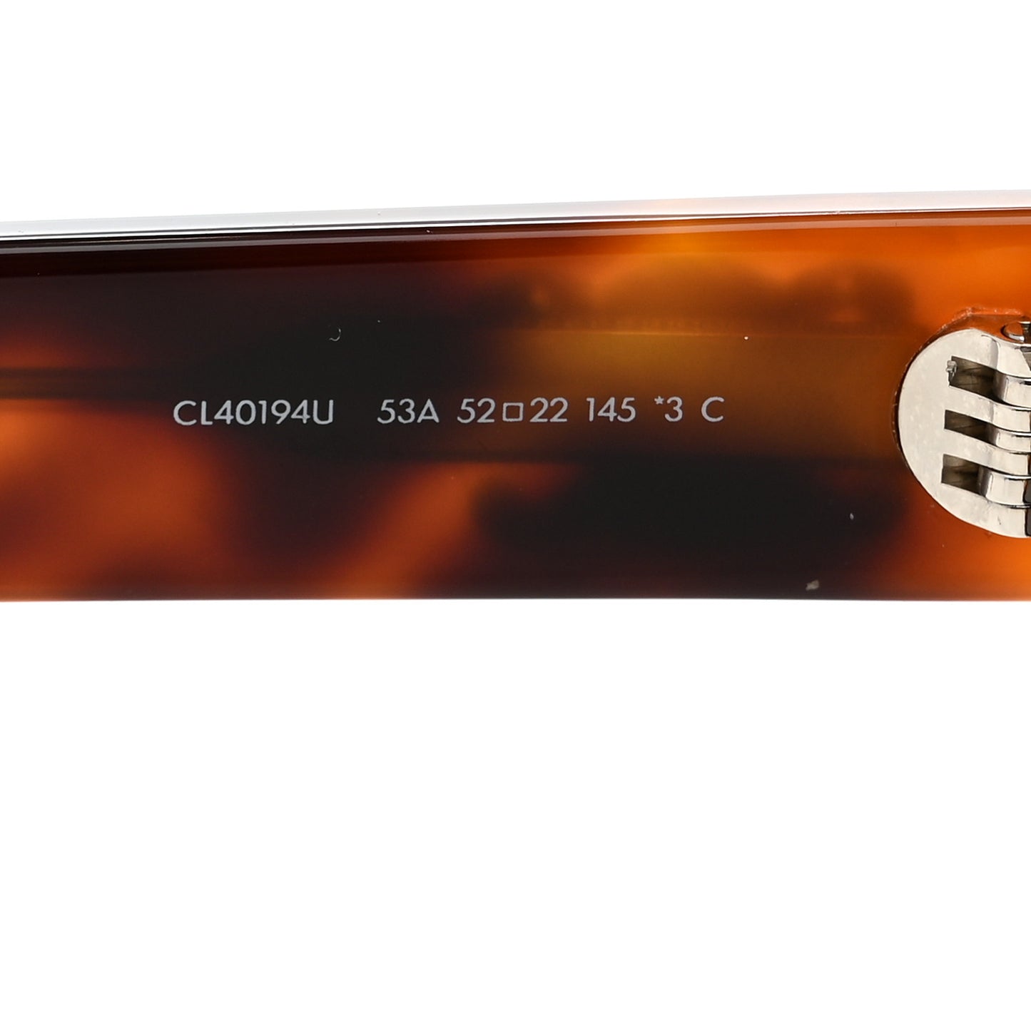 Acetate Triomphe 01 Sunglasses CL 40194U Tortoise