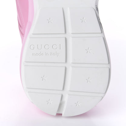 Gucci Calfskin Mystic Cat Rhyton Sneakers 36.5 Sugar Pink 8 of 11