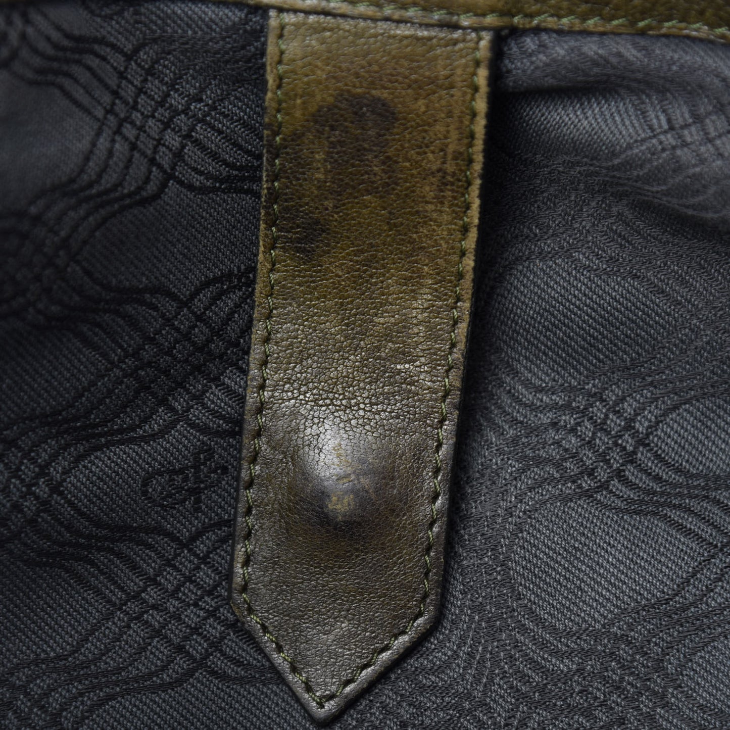 Lambskin Medium PS1 Satchel Dark Olive