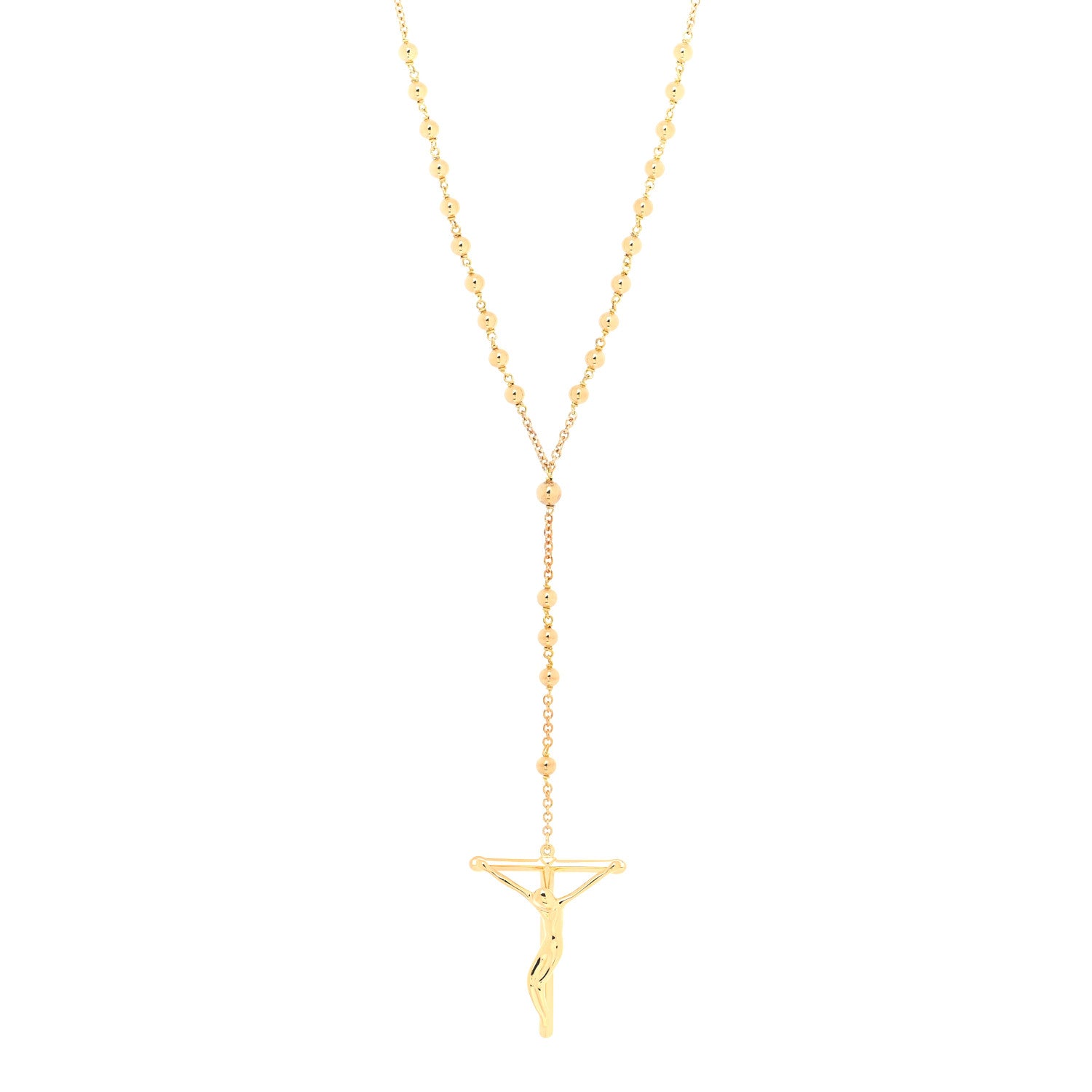 Tiffany 18K Yellow Gold Elsa Peretti Rosary 1 of 4