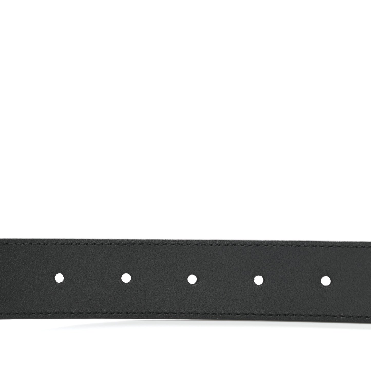 Plutone Calfskin Double G 30mm Belt 75 30 Black