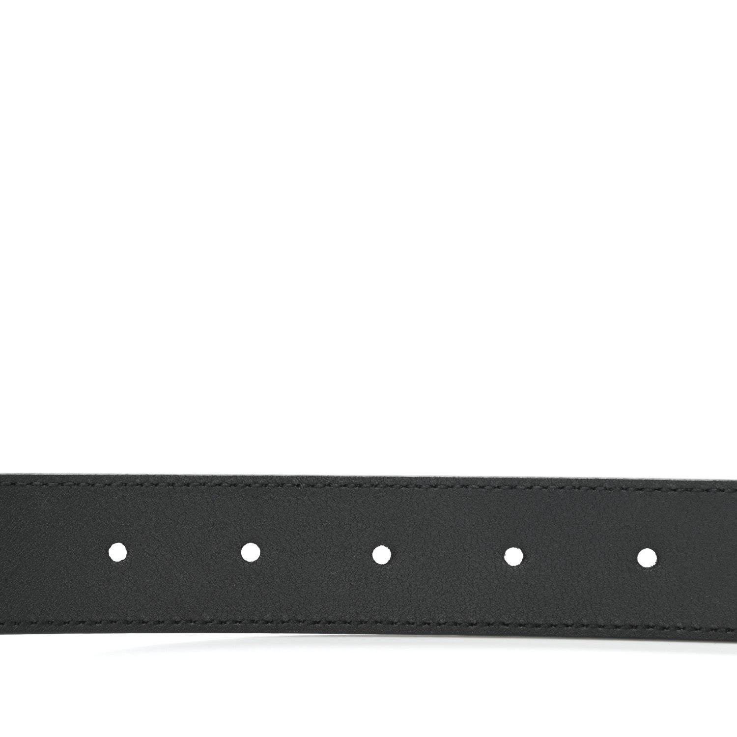Gucci Plutone Calfskin Double G 30mm Belt 75 30 Black 4 of 6