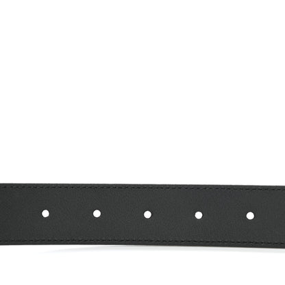 Gucci Plutone Calfskin Double G 30mm Belt 75 30 Black 4 of 6