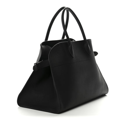 The Row Matte Grained Calfskin Soft Margaux 15 Black 3 of 9