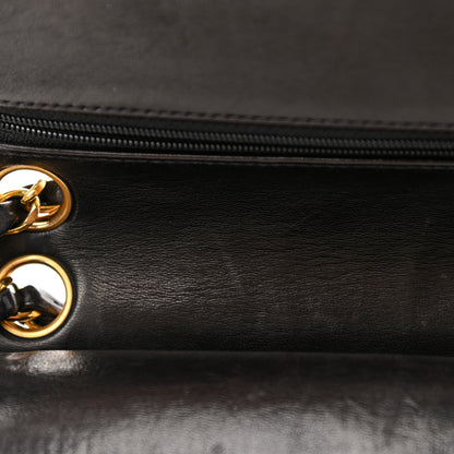 Chanel Lambskin Quilted Small Double Flap Black 11 of 14