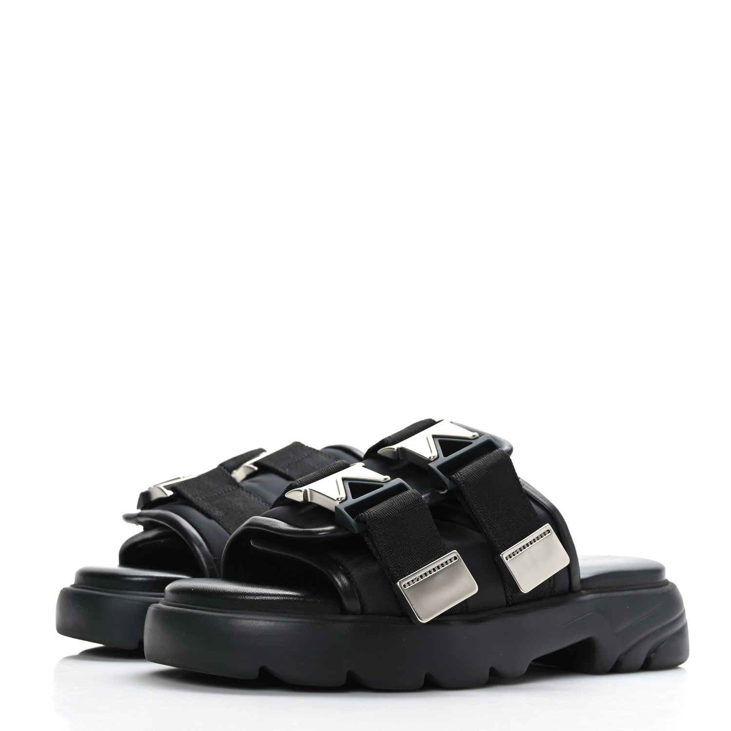 Bottega Veneta Nappa Flash 45mm Flat Sandals 39 Black 4 of 7
