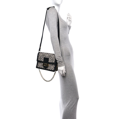Louis Vuitton Jacquard Since 1854 Dauphine MM Grey 2 of 12