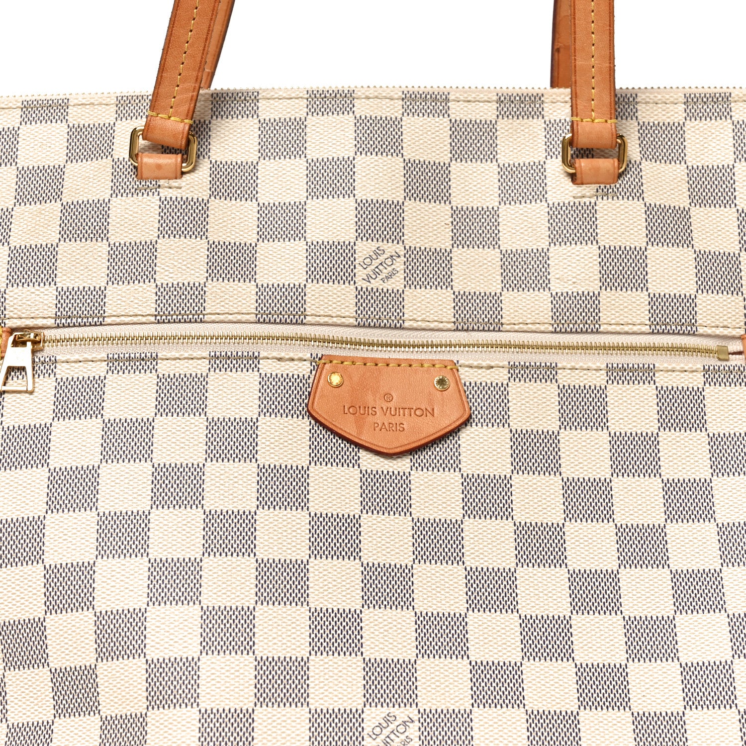 Louis Vuitton Damier Azur Iena MM 7 of 9