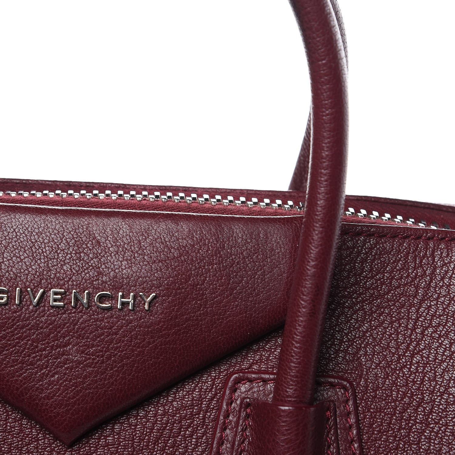 Givenchy Sugar Goatskin Medium Antigona Oxblood 14 of 16