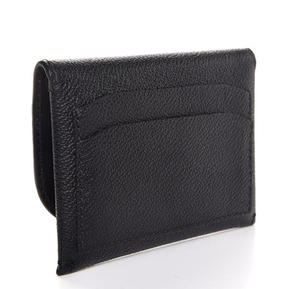 Burberry Grainy Calfskin Card Case Black 3 of 8
