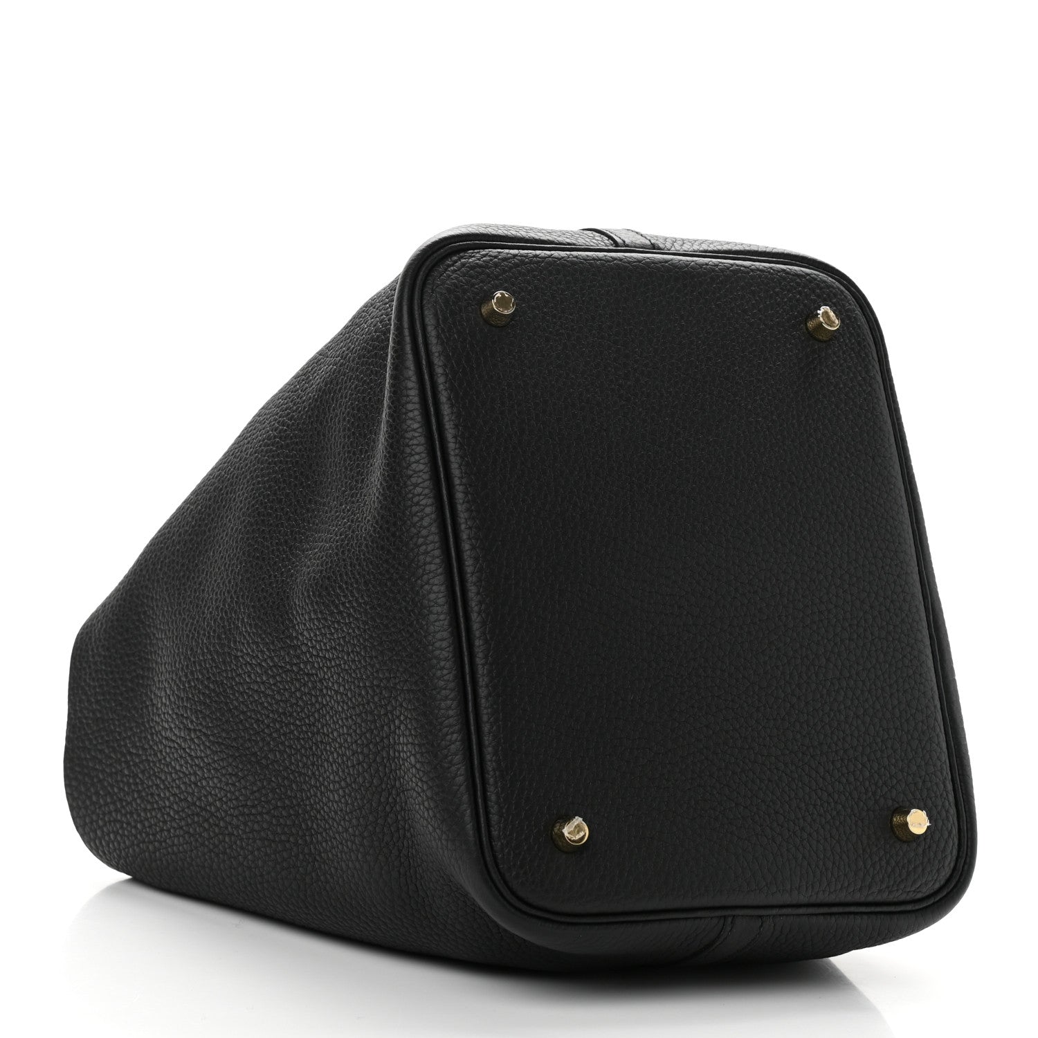 Hermes Taurillon Clemence Picotin Lock 22 MM Black 3 of 10