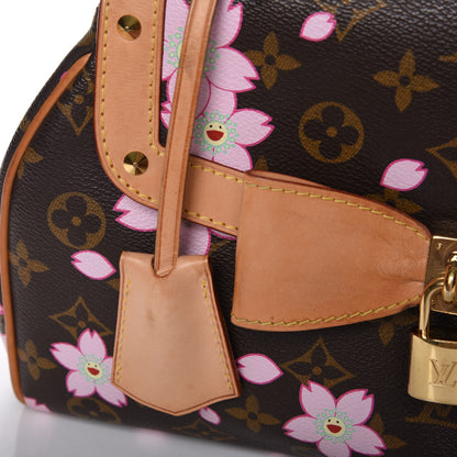 Louis Vuitton Monogram Cherry Blossom Sac Retro Bag Brown 6 of 13