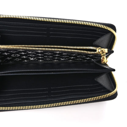 Louis Vuitton Monogram Giant Jungle Zippy Wallet Black 5 of 6