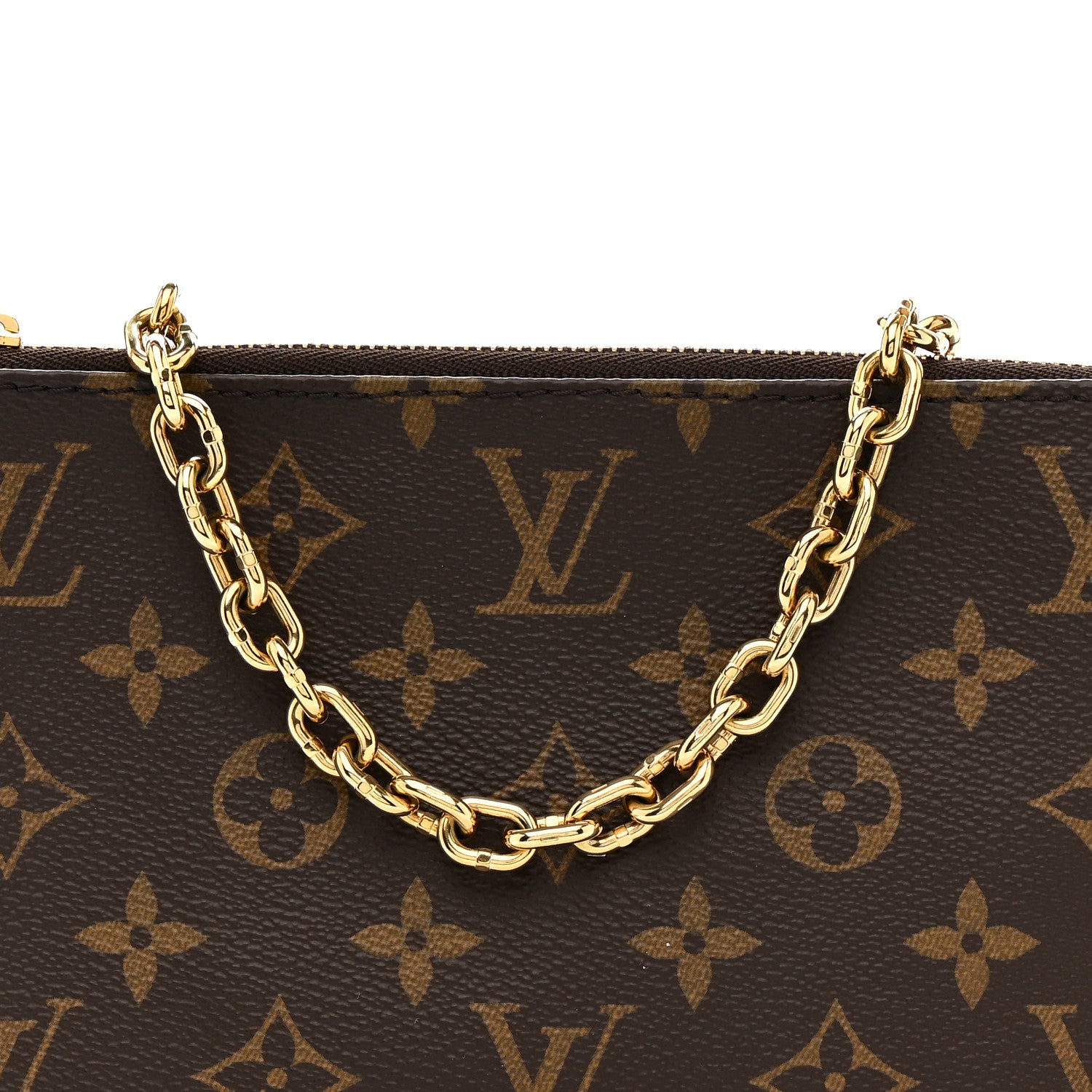 Louis Vuitton Monogram Chain Pochette Accessories 8 of 11