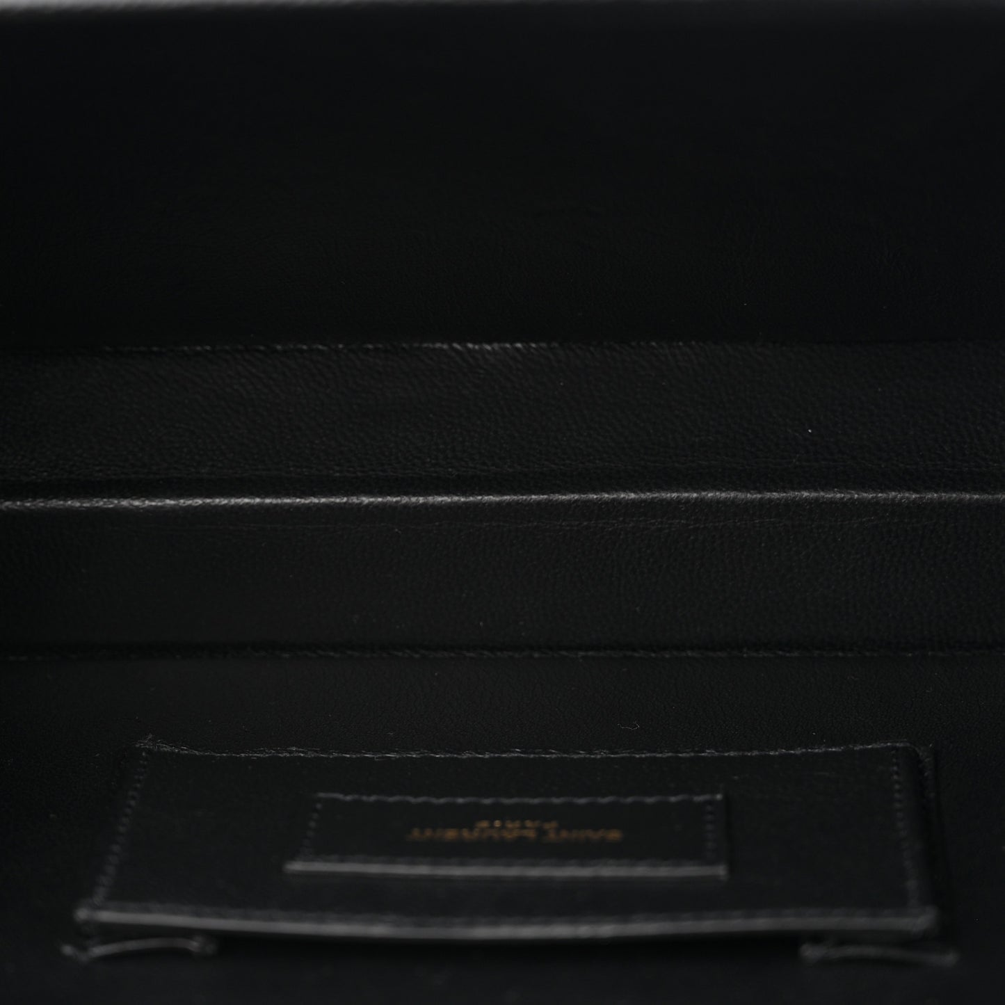 Grain De Poudre Monogram Small Kate Slide Chain Crossbody Box Bag Black