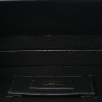 Saint Laurent Grain De Poudre Monogram Small Kate Slide Chain Crossbody Box Bag Black 5 of 10